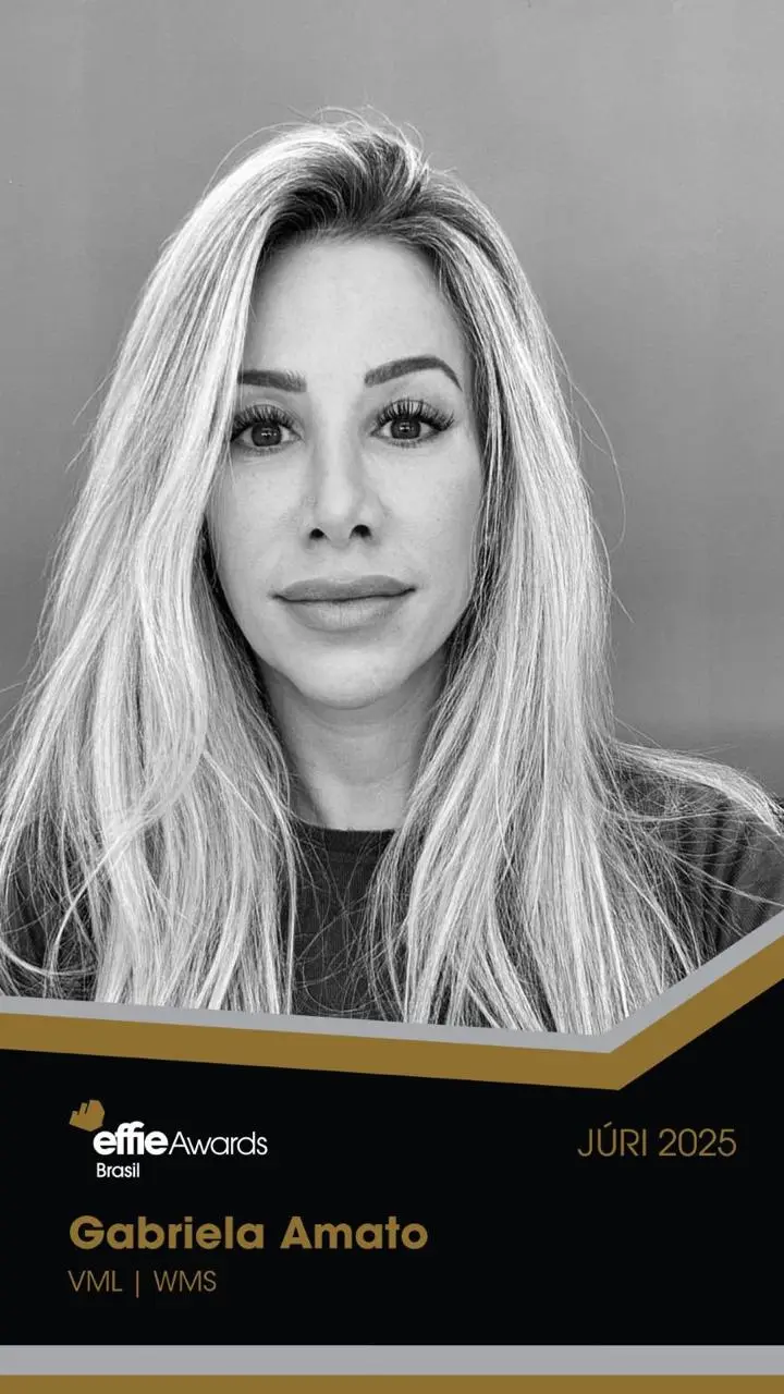 Gabriela Amato como jurada do Effie Awards Brasil 2025