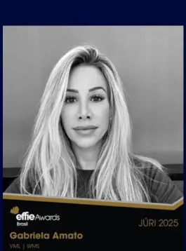 Jurada do Effie Awards por 3 anos consecutivos